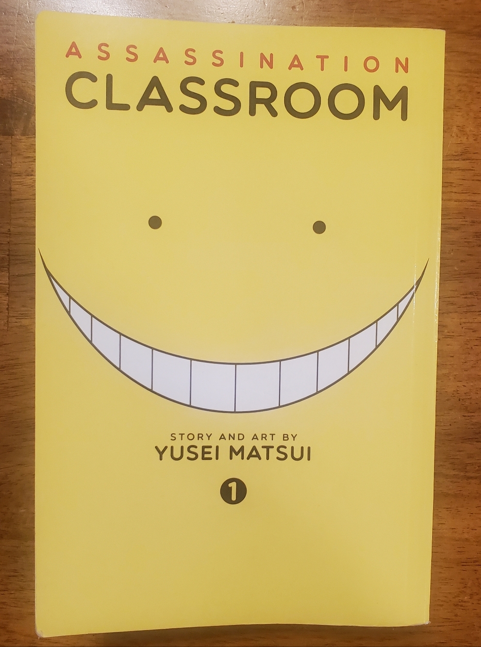 Assassination Classroom Vol. 1 - Paperback Manga Book, Comic Book